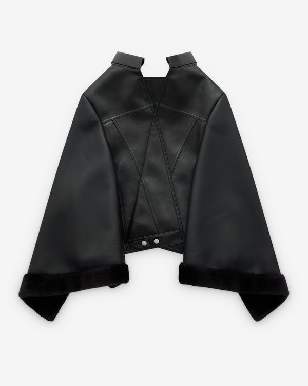Junya Watanabe - Women’s Levi's Faux Leather Cape - (Black)