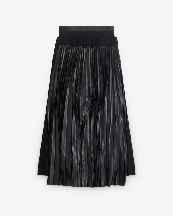 Junya Watanabe - Women’s Trousers With Pleated Skirt - (Black)