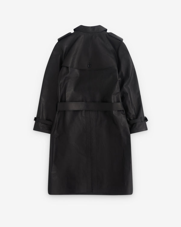 Junya Watanabe - Women’s Leather Trench Coat - (Black)