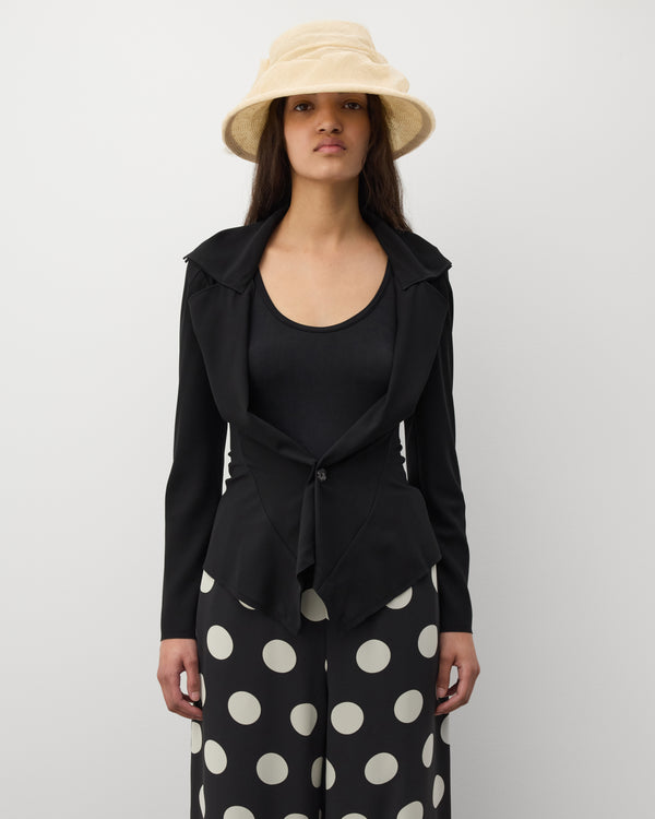 Junya Watanabe - Women's Lightweight Georgette Blazer - (Black)