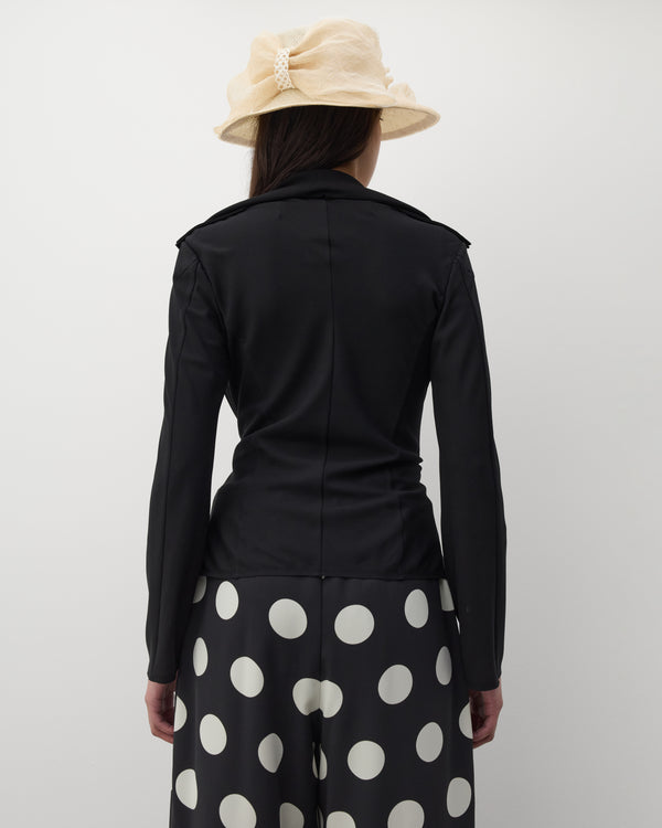 Junya Watanabe - Women's Lightweight Georgette Blazer - (Black)