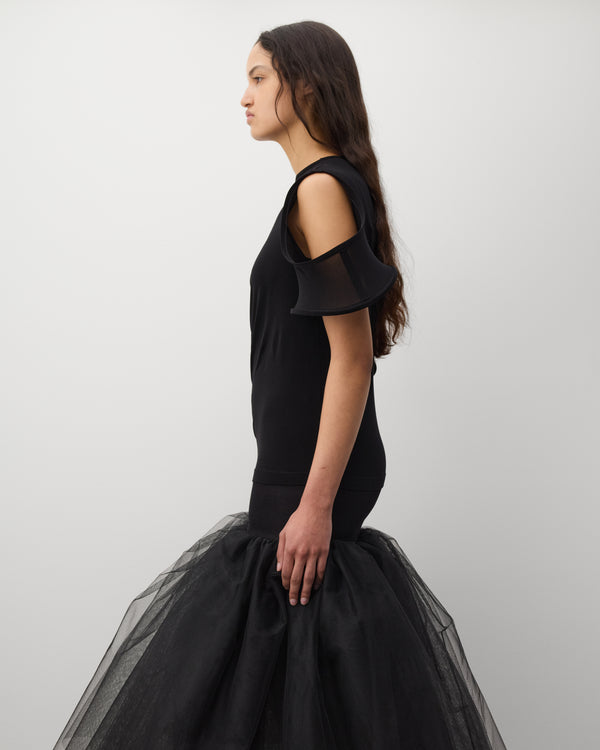 Junya Watanabe - Women's Cut Out Top - (Black)