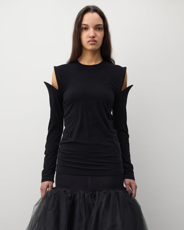 Junya Watanabe - Women's Point Shoulder Top - (Black)
