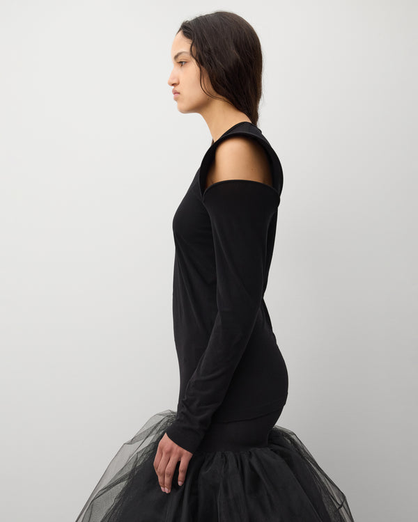 Junya Watanabe - Women's Point Shoulder Top - (Black)