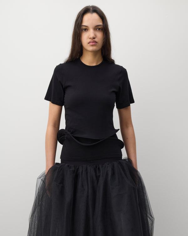 Junya Watanabe - Women's Wire Hem T-Shirt - (Black)