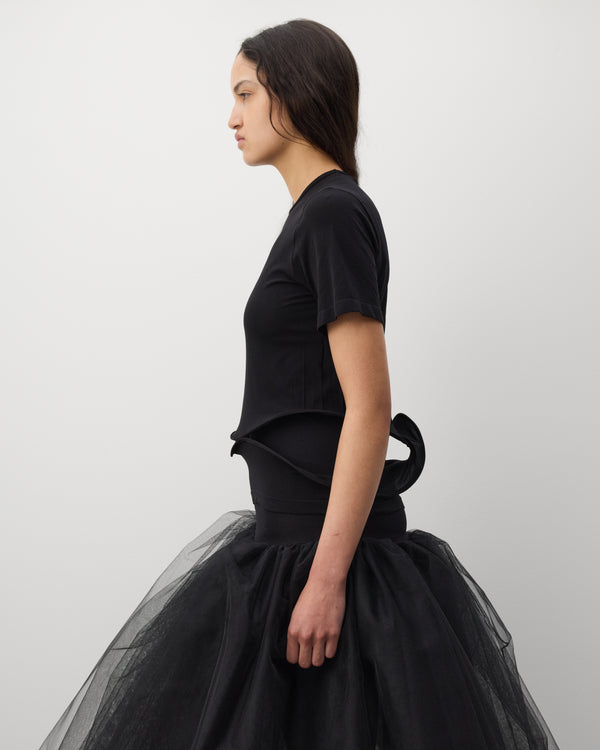 Junya Watanabe - Women's Wire Hem T-Shirt - (Black)