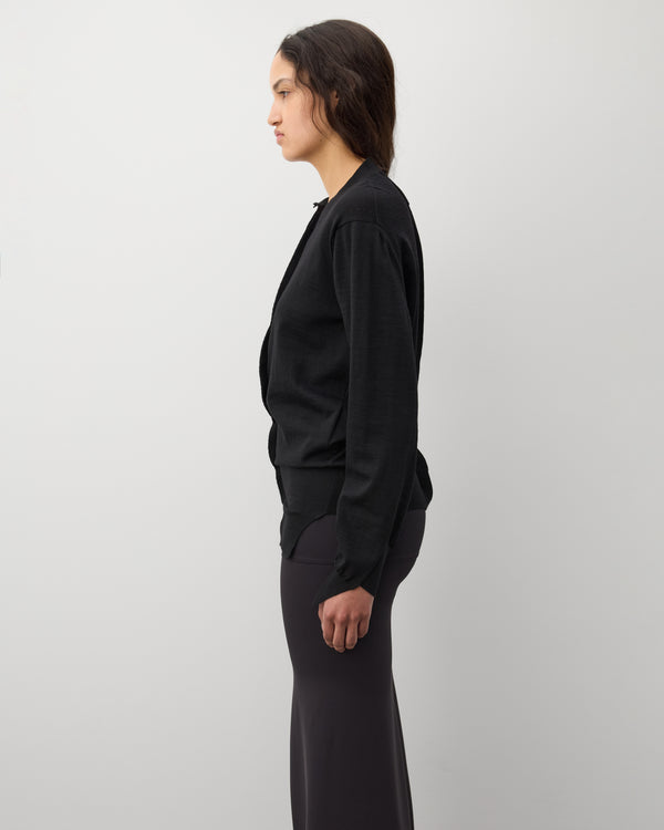 Junya Watanabe - Women's Asymmetric Longsleeve Sweater - (Black)