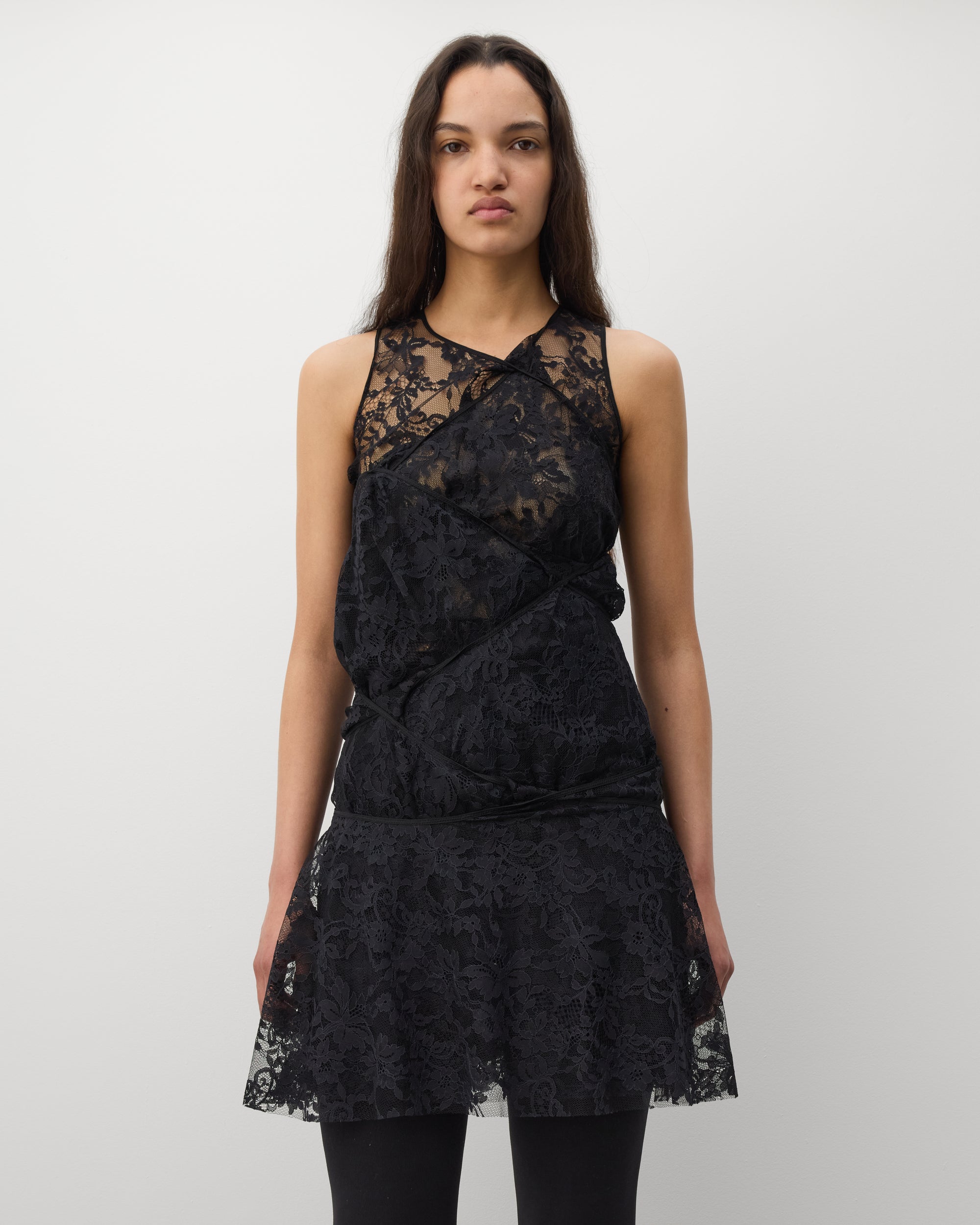 junya watanabe lace dress JUNYA WATANABE COMME des GARCONS Embroidery Lace Dress Blue S (K-159069)
