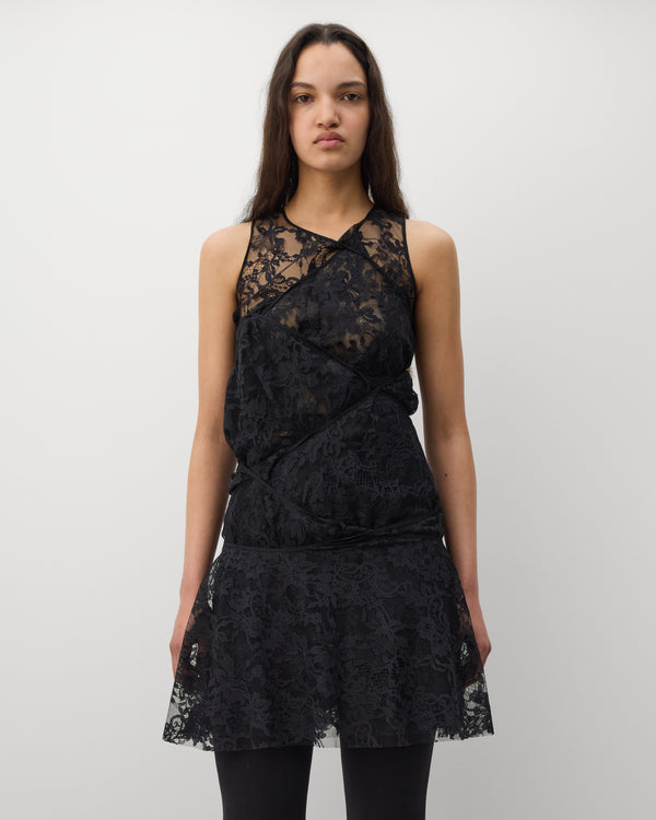 Junya Watanabe - Women's Floral Lace Dress - (Black)