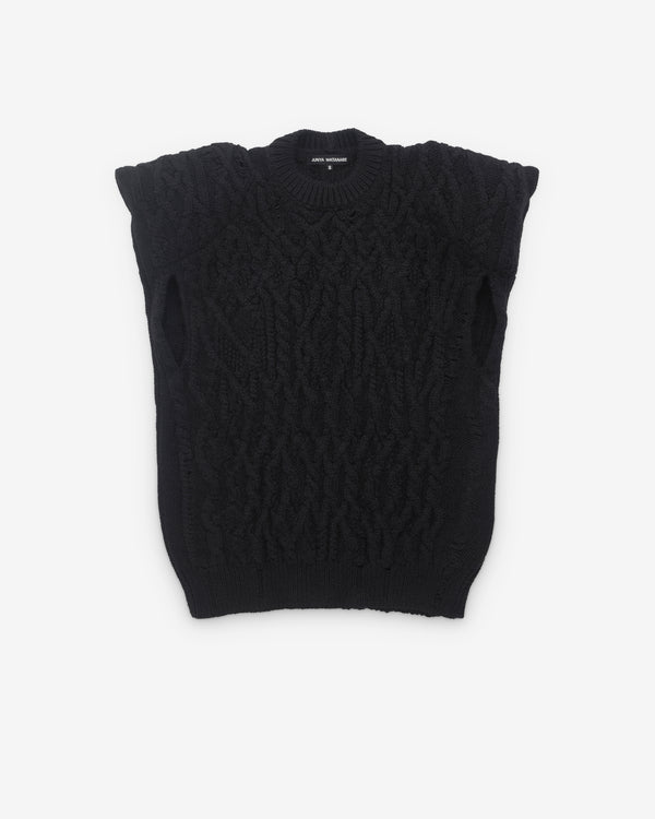Junya Watanabe - Women's Sleeveless Sweater - (Black)