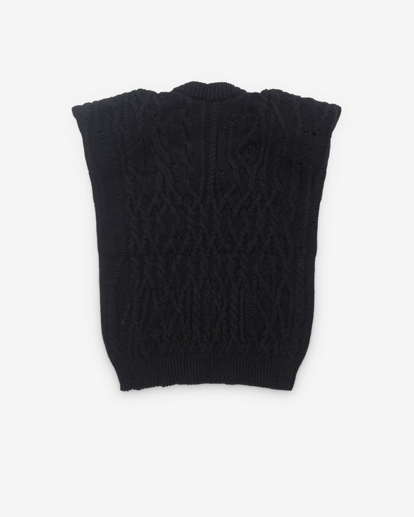 Junya Watanabe - Women's Sleeveless Sweater - (Black)