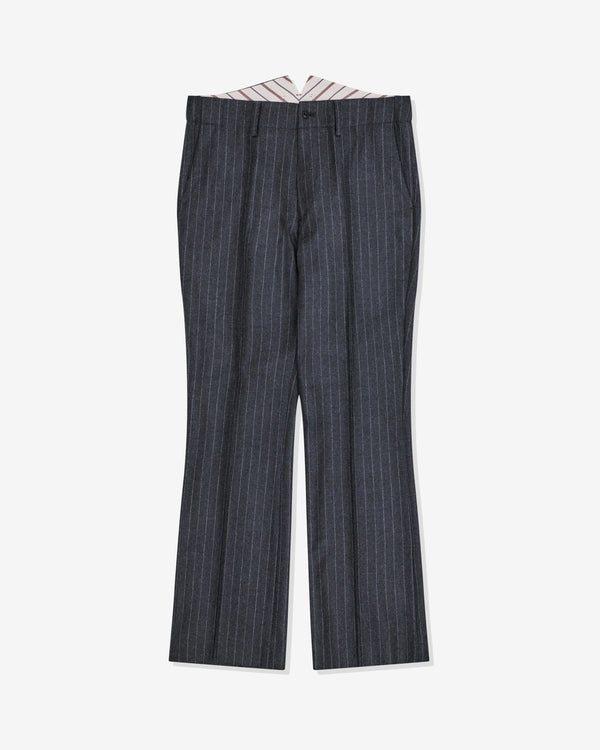 Junya Watanabe MAN - Men's Wool Stripe Pants - (Charcoal)