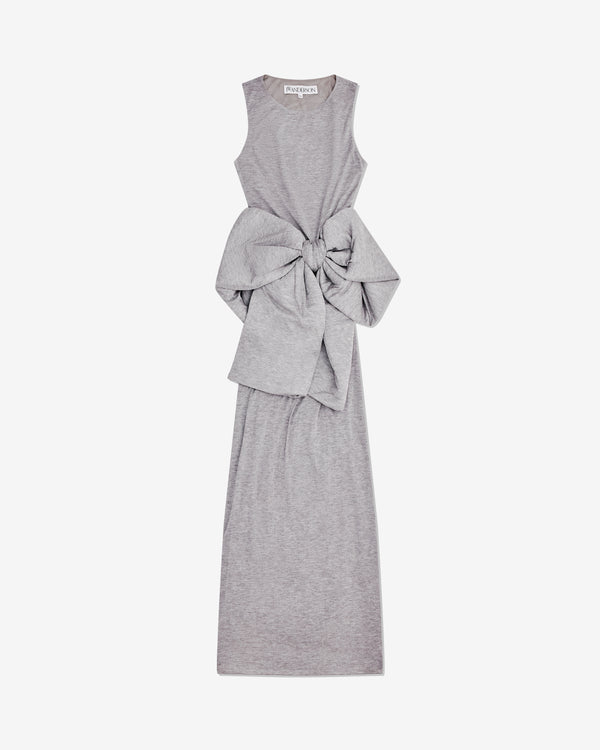 J.W. Anderson - Women's Oversized Bow Sleeveless Dress - (Light Grey)