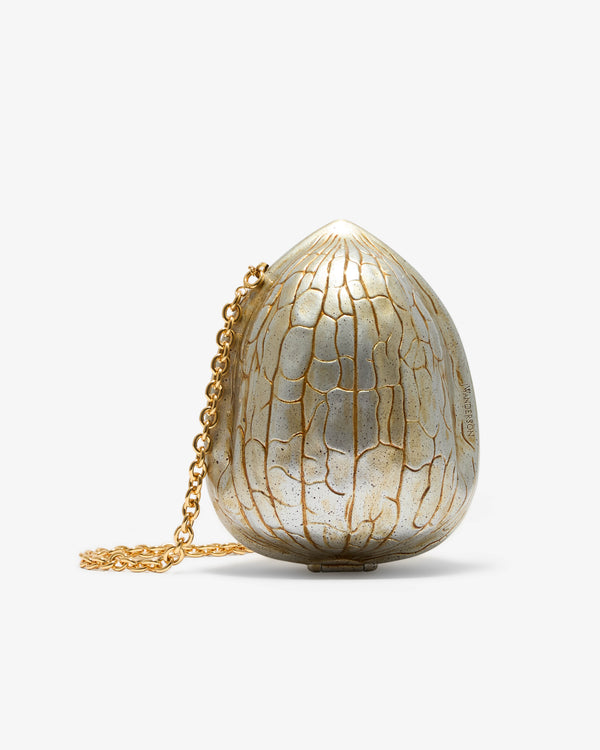 J.W. Anderson - Women’s Walnut Clutch - (Aged Gold)