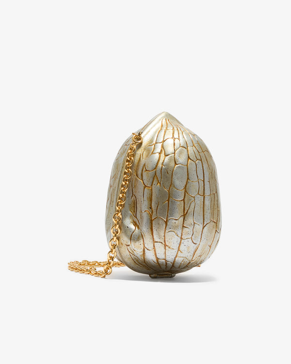 J.W. Anderson - Women’s Walnut Clutch - (Aged Gold)