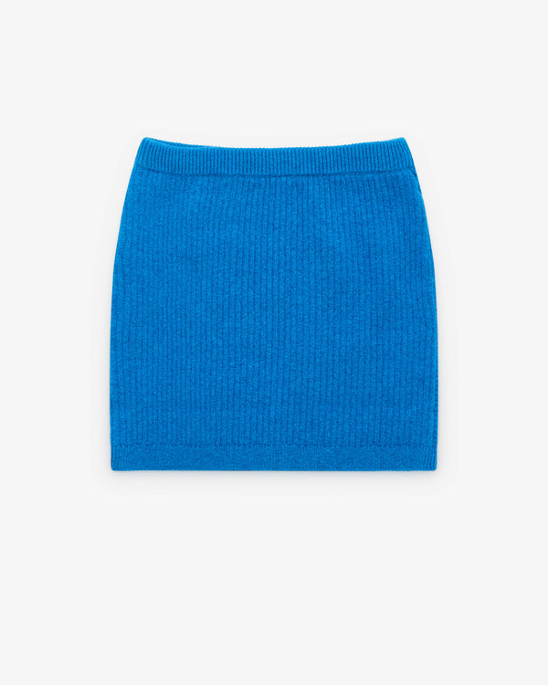 J.W. Anderson - Women’s Cable Knit Mini Skirt - (Blue)