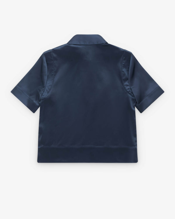 J.W. Anderson - Women’s Short Sleeve Polo Shirt - (Blue)