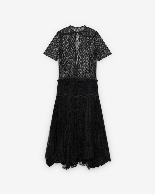 J.W. Anderson - Women's Mixed Lace Dress - (Black)