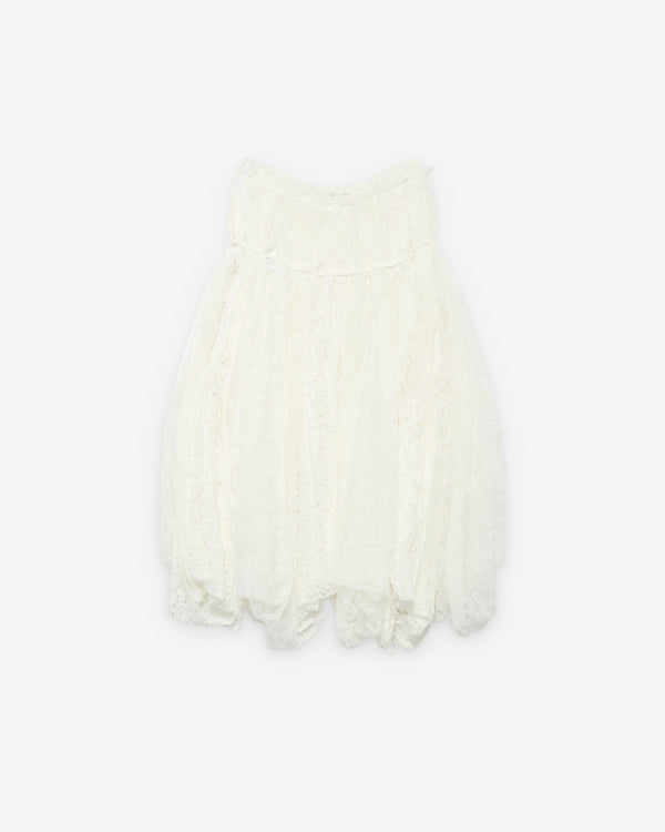 J.W. Anderson - Women's Mixed Lace Skirt - (White)