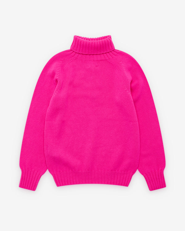 J.W. Anderson - Women's Turtle Neck Jumper - (Neon Pink)