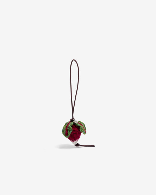 J.W. Anderson - Radish Charm - (Burgundy)