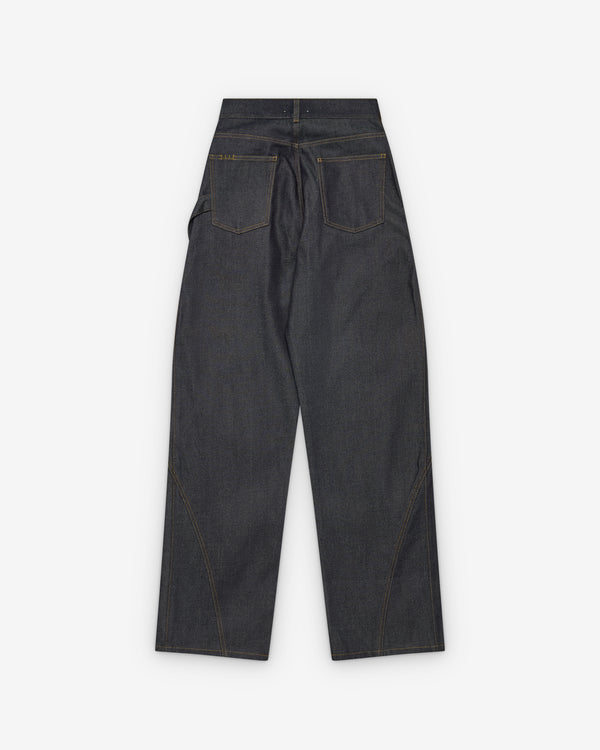 J.W. Anderson - Women's Twisted Workwear Jeans - (Indigo)