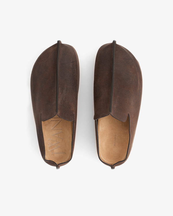 J.W. Anderson - Women’s Platform Clog - (Deep Walnut)