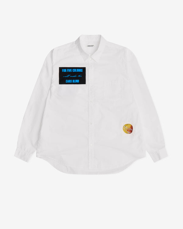 Undercover - Men's Printed Poplin Shirt - (White)