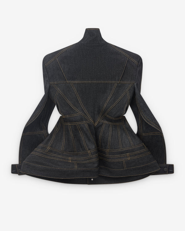 Junya Watanabe - Women’s Structured Denim Jacket - (Indigo)