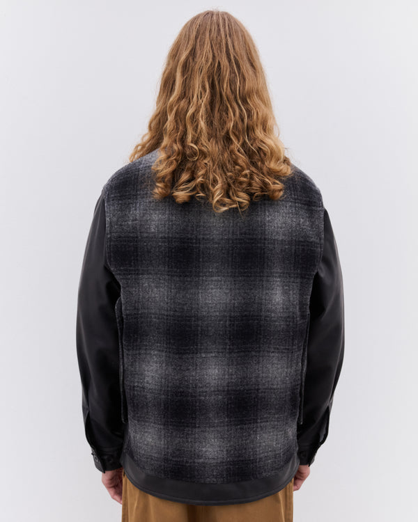 Junya Watanabe Man - Men’s Filson Faux Leather Panelled Jacket - (Black)