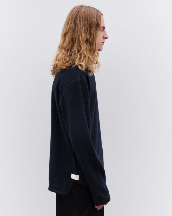 Junya Watanabe Man - Men’s Flatlock Seam Jersey - (Charcoal)