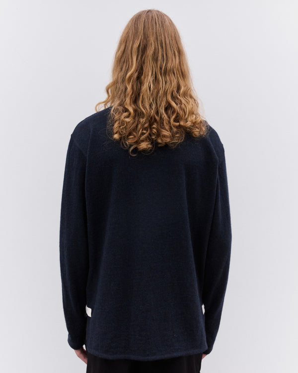 Junya Watanabe Man - Men’s Flatlock Seam Jersey - (Charcoal)