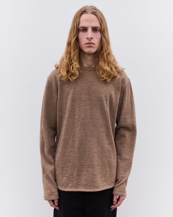 Junya Watanabe Man - Men’s Flat Lock Seam Jersey - (Stone)