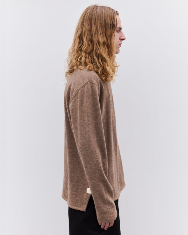 Junya Watanabe Man - Men’s Flat Lock Seam Jersey - (Stone)