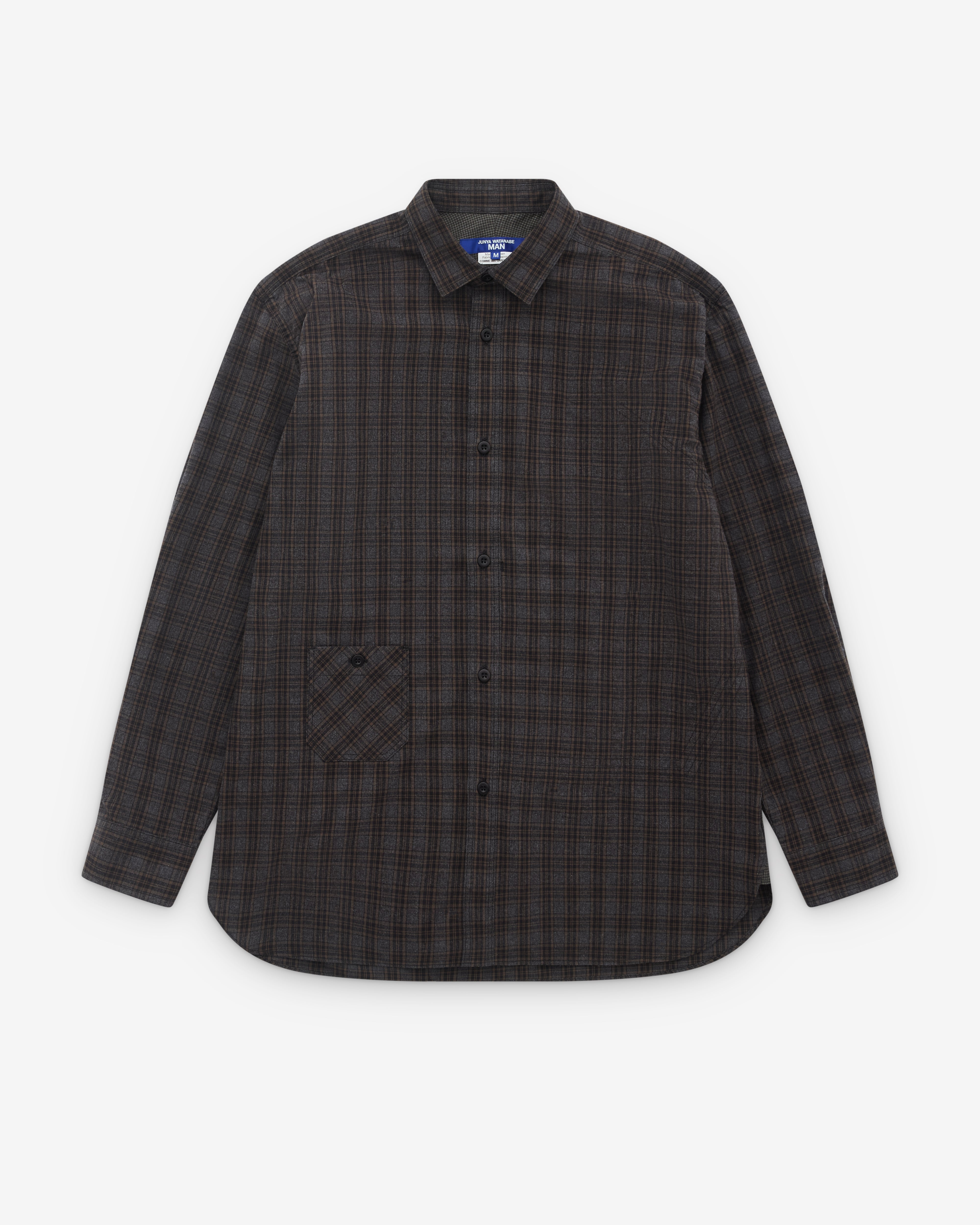 Junya Watanabe Man: Men's Checked Shirt (Multi) | DSML E-SHOP