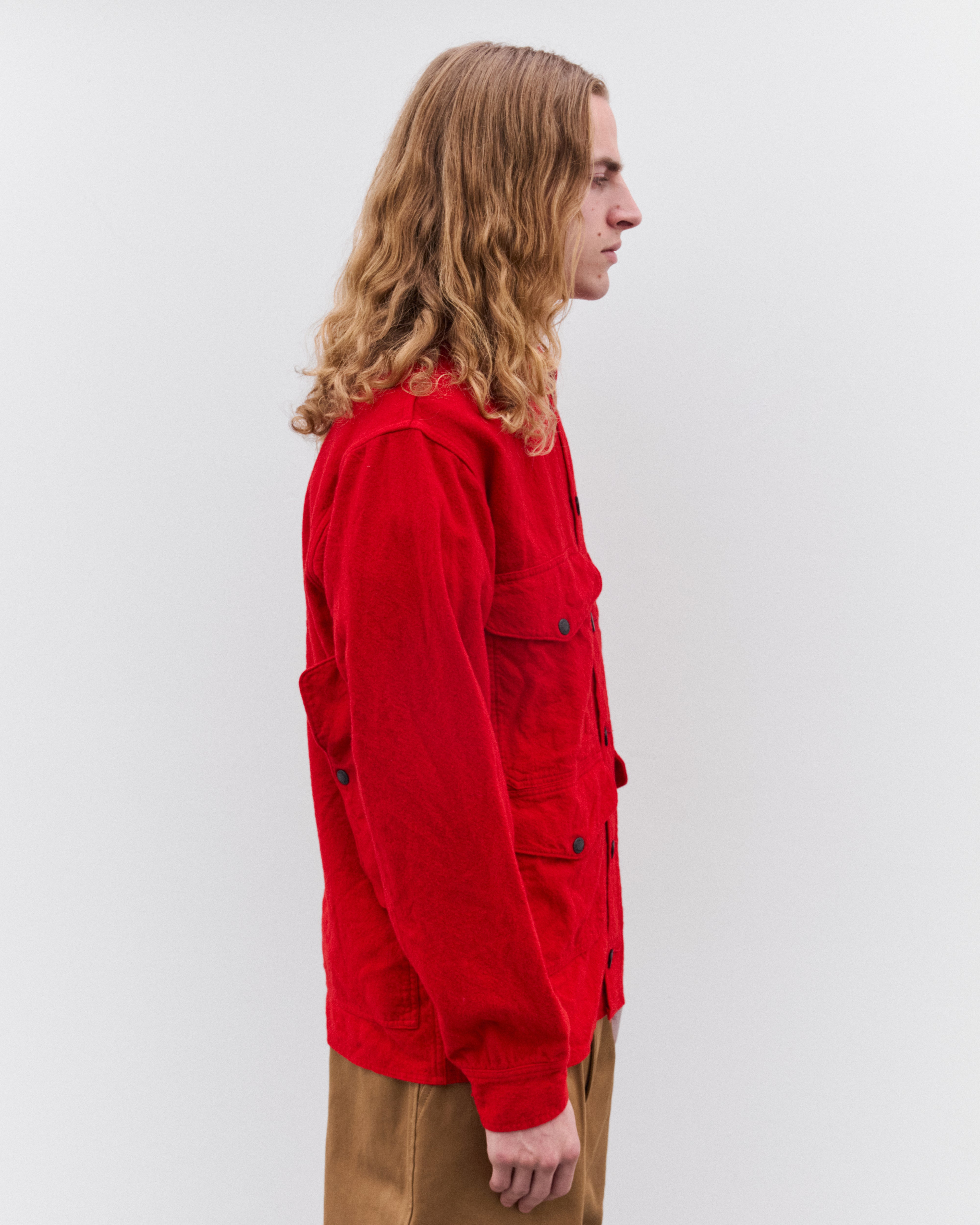 Junya Watanabe Man: Men's Deck Jacket (Red) | Dover Street Market