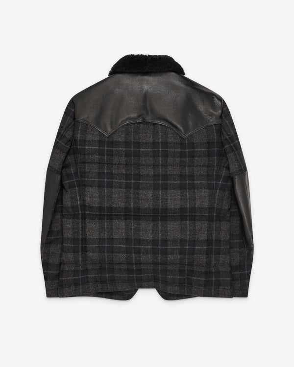 Junya Watanabe MAN - Men's Fur Collared Jacket - (Multi)