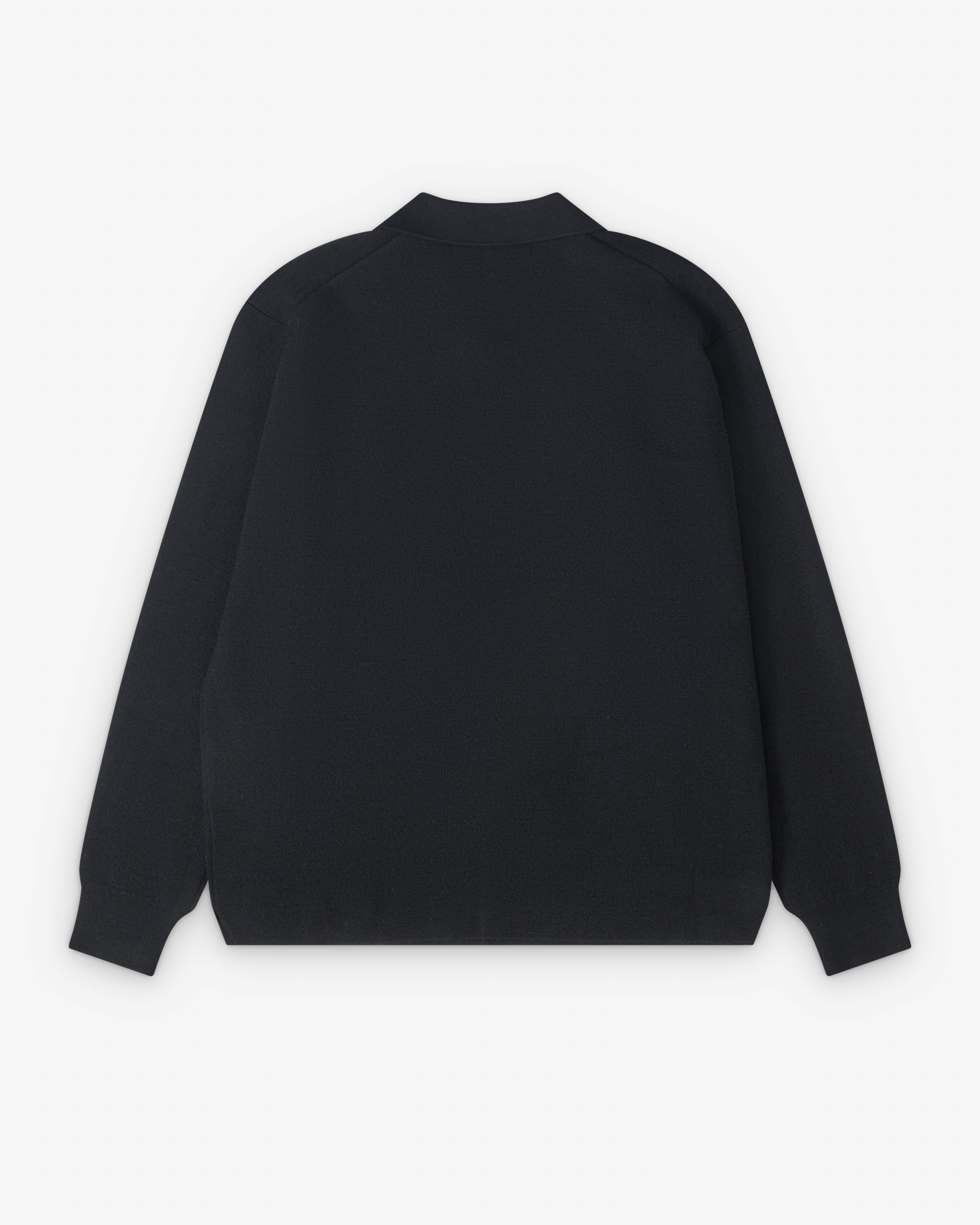 JUNYA WATANABE MAN ニットポロシャツ size M Junya Watanabe Man: Men's Wool Polo (Black) | Dover Street Market