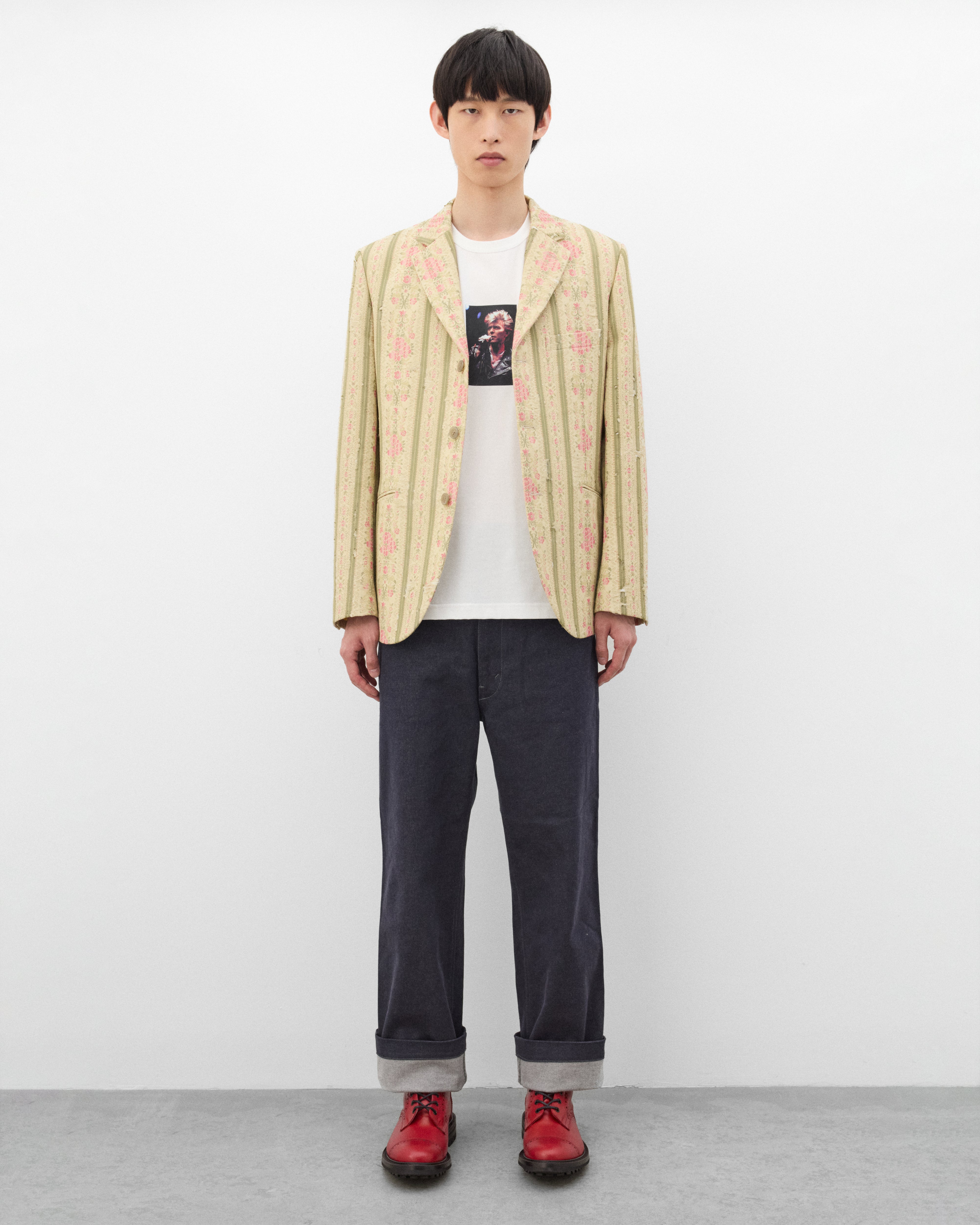 EYE Junya Watanabe Man: Men's BerBerJin David Bowie T-Shirt (White