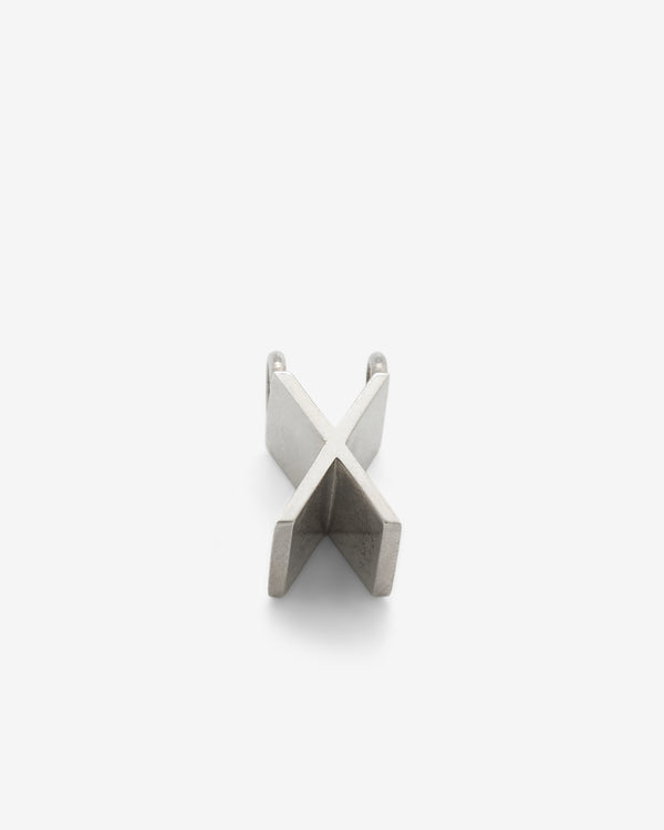 Jacqueline Rabun - X Alphabet Pendant - (Silver)