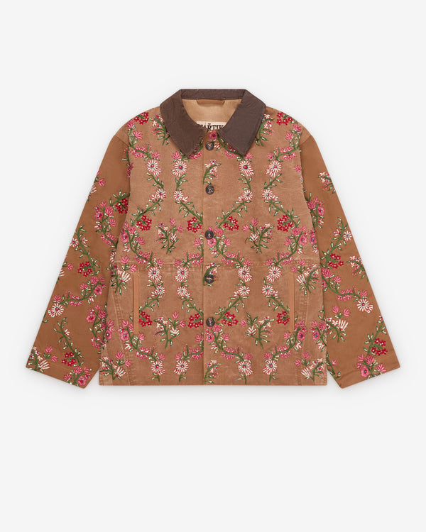 Kartik Research - Men's Upcycled Canvas Chintz Coat - (Beige)