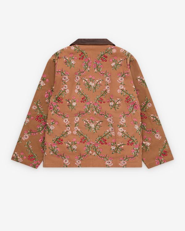 Kartik Research - Men's Upcycled Canvas Chintz Coat - (Beige)