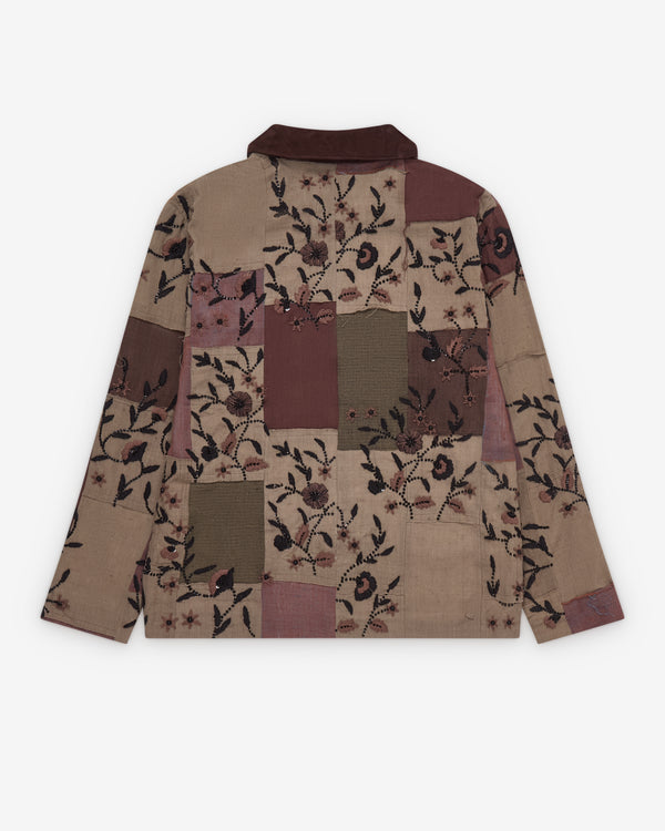 Kartik Research - Men's Patchwork Palampore Chore Coat - (Multi)