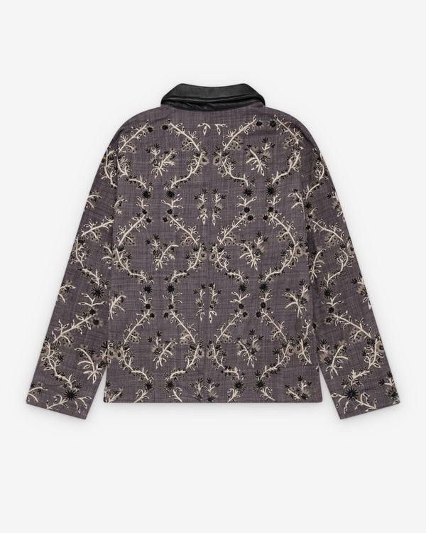 Kartik Research - Men's Palampore Chore Coat - (Black/Multi)