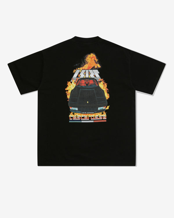 KAR L'Art De L'Automobile - Men's Testarossa Flames T-Shirt - (Black)