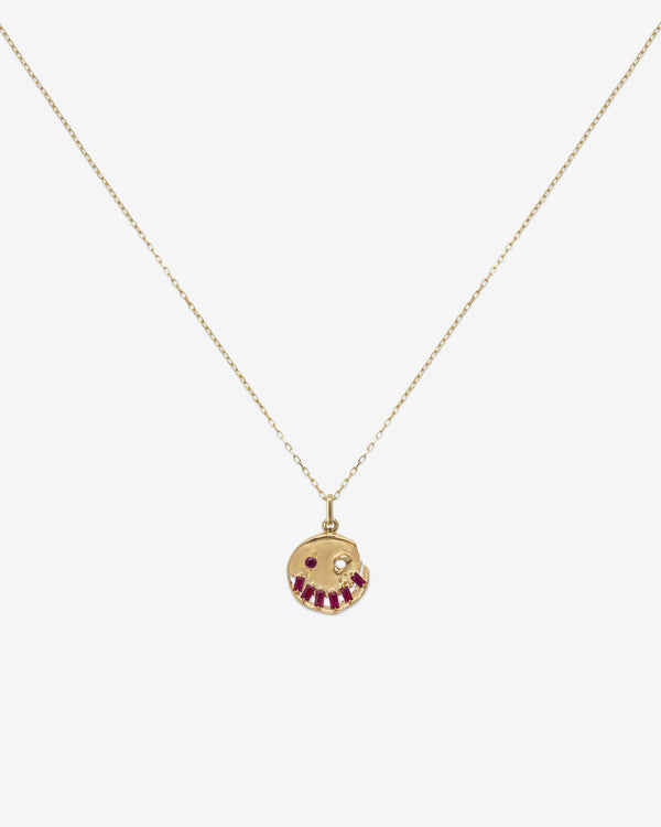 Kasun - Smile Necklace - (Yellow Gold)