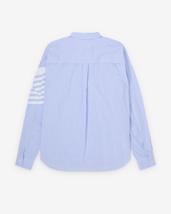 DSM Kei Ninomiya - Printed Striped Shirt - (Blue)