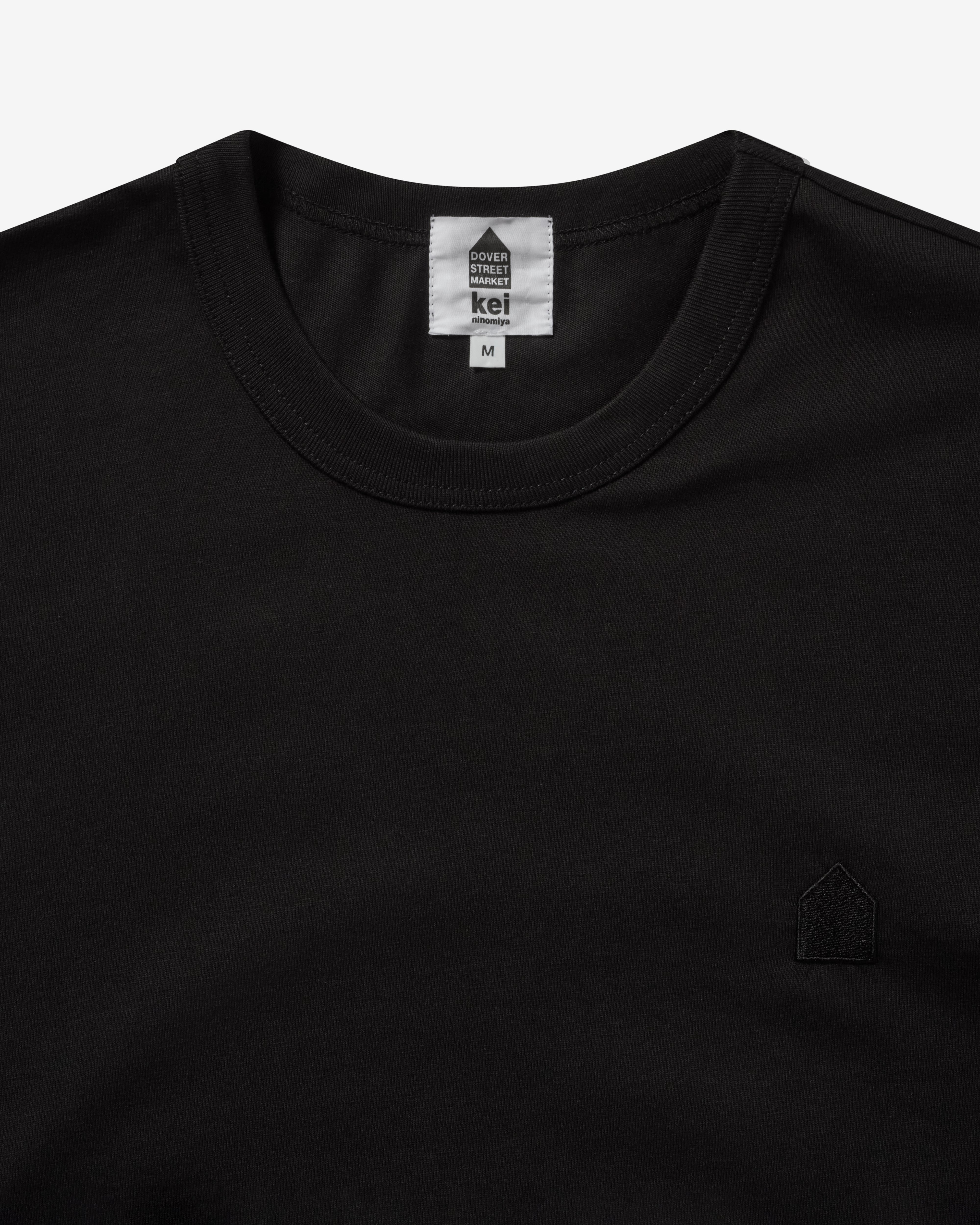 noir kei ninomiya Tシャツ M ブラック DSM Kei Ninomiya: DSM London Jersey T-Shirt (Black) | Dover Street