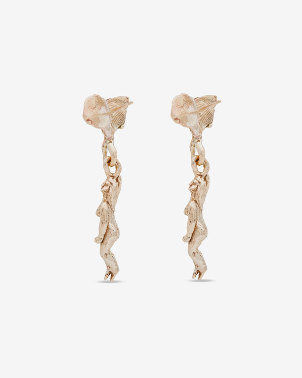 Georgia Kemball - Women's Sycamore Siren Earrings - (Gold)