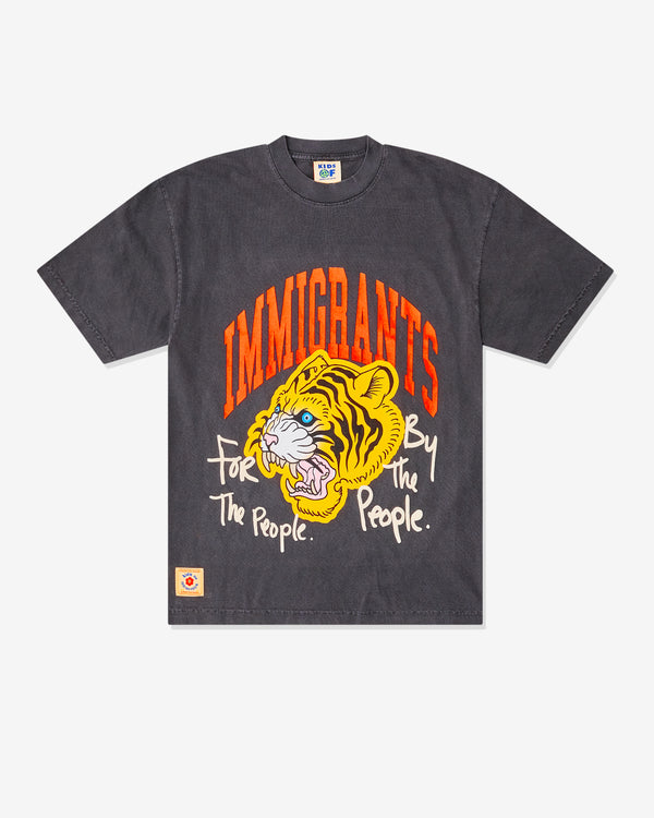 Kids Of Immigrants - Men's Immigrants Tiger Tee - (Black)